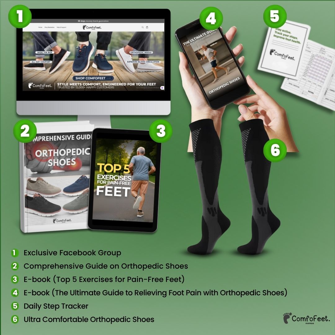 Ultra Fit-Socks - Boost Circulation Reduce Swelling & Walk Pain-Free