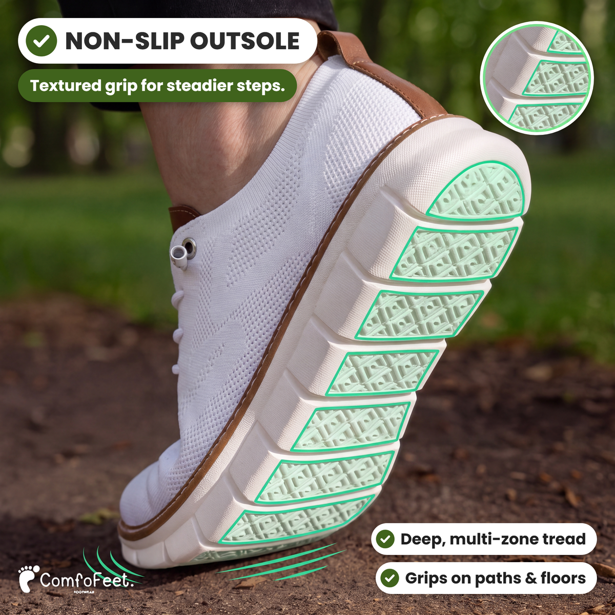Lady Comfy - Healthy and Supportive Walking Shoes