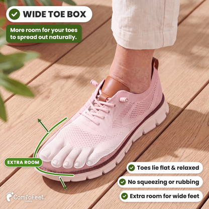 Lady Comfy - Healthy and Supportive Walking Shoes